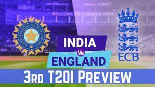 IND vs ENG, 3rd T20I:  सीरीज में बढ़त हासिल करने के इरादे से उतरेगी टीम इंडिया, देखें प्रीव्यू